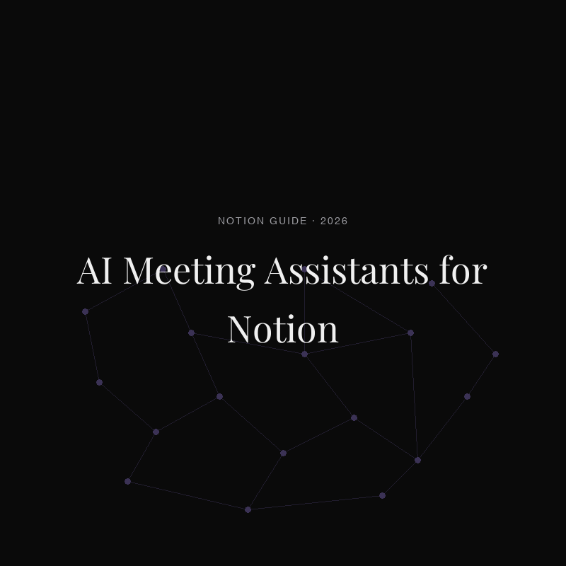 The Best AI Meeting Assistants for Notion (2026)
