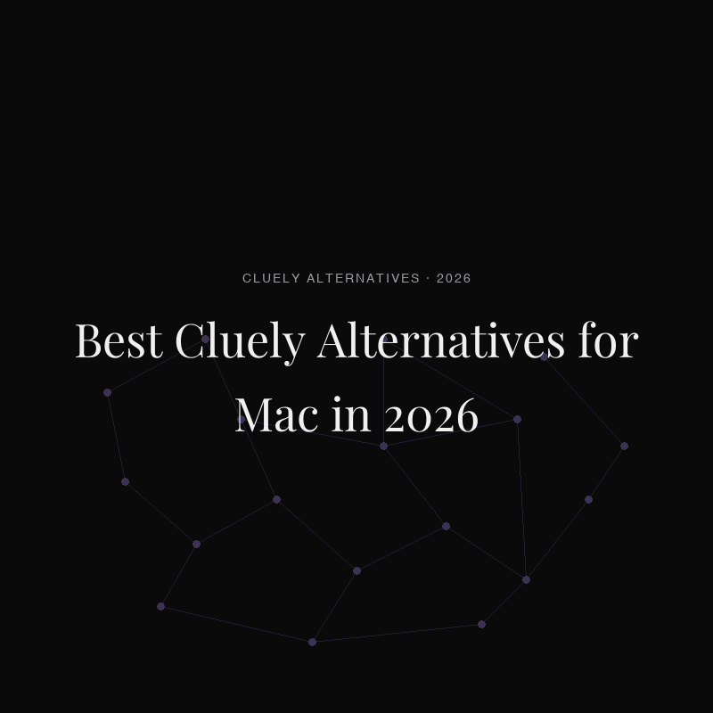 Best Cluely Alternatives for Mac in 2026