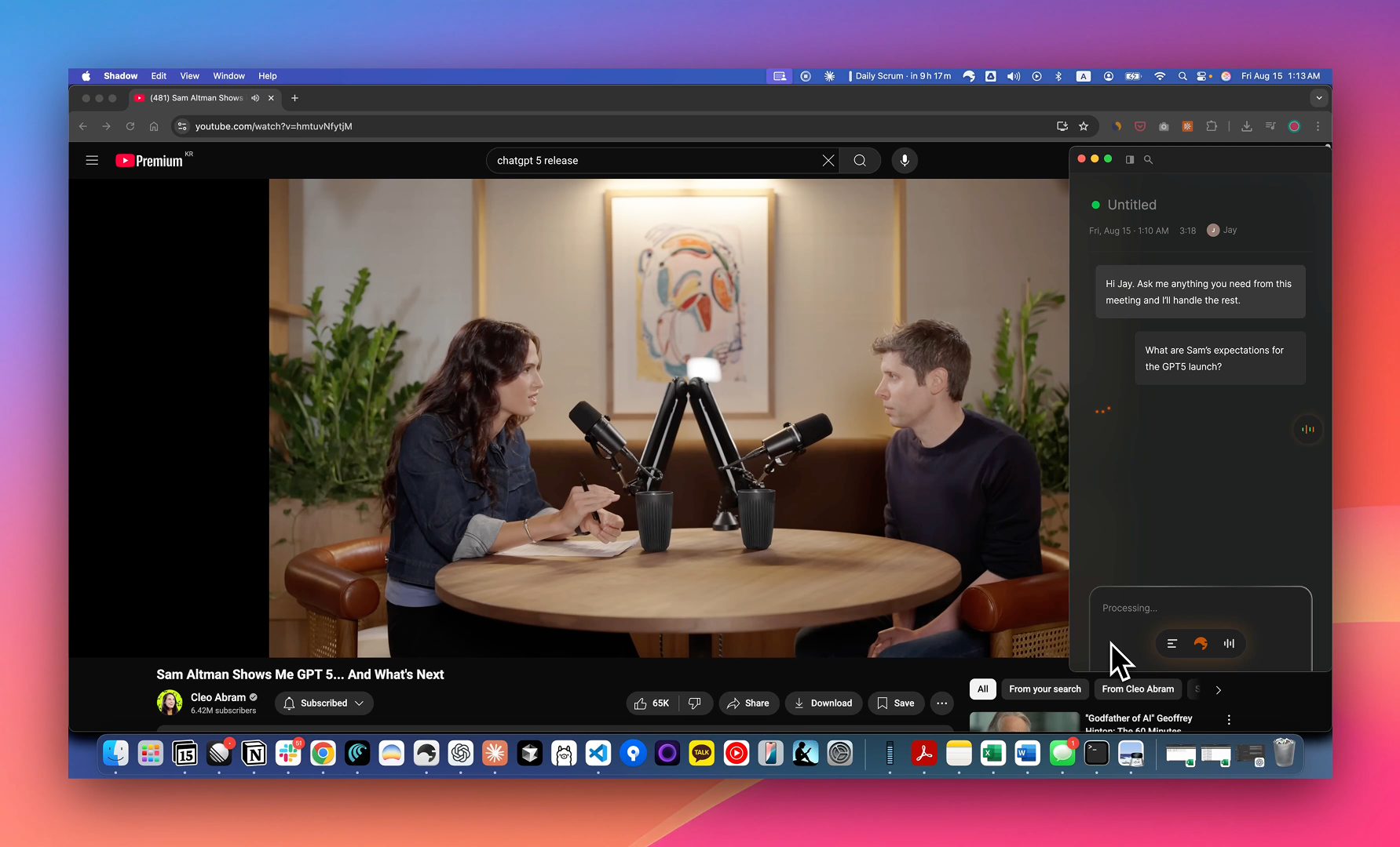 [v1.3] Shadow is now your live meeting sidekick | Shadow